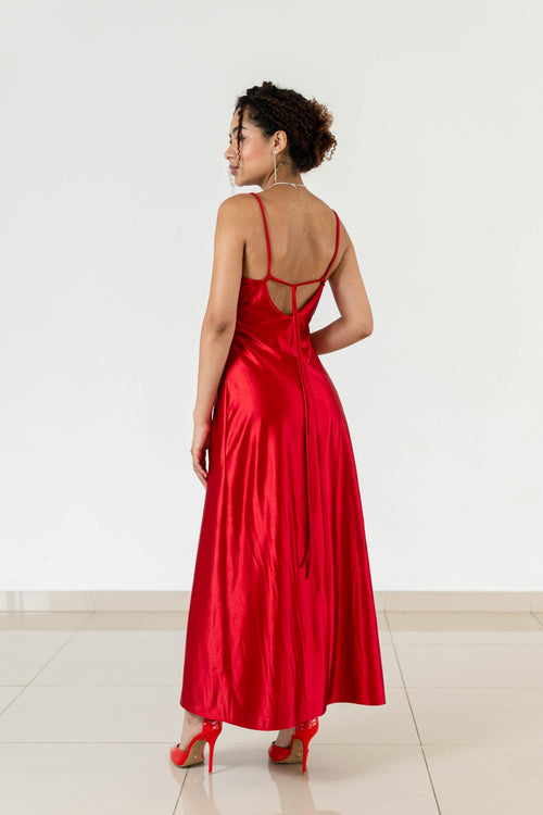VESTIDO RED CRISTAL